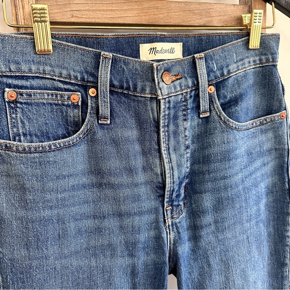 Madewell The Perfect Vintage Jean High Rise Tapered Size 26 - Picture 2 of 9